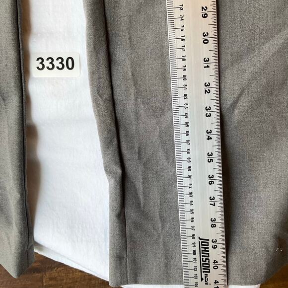 Lane Bryant Women Formal Straight Leg Pants size 18, Gray - Picture 3 of 11